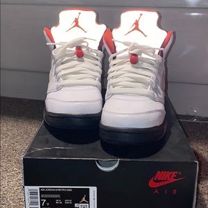 Jordan fire red 5s